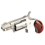 North American Arms Mini Revolver, 22LR, 1.12" Barrel, 5 RDs, Matte Finish Stainless Steel - 744253003387 