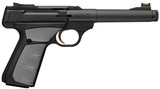 Browning Buck Mark Camper UFX SR, 22LR, 5.90" Threaded Barrel, 10 RDs, Matte Blued - 023614872443 