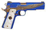 Iver Johnson Arms Majestic Eagle G2, .45 ACP, 5.00" Barrel, 8 RDs, Royal Blue - 796167793182 