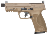 Smith & Wesson M&P9 M2.0, 9mm, 4.72" Threaded Barrel, 23 RDs, Flat Dark Earth - 022188906462 