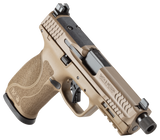 Smith & Wesson M&P9 M2.0, 9mm, 4.72" Threaded Barrel, 23 RDs, Flat Dark Earth - 022188906462 