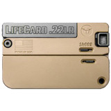 Trailblazer Firearms LifeCard, .22 LR, 2.50" Barrel, 1 RDs, Mcmillan Tan - 850006047369 