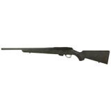 Tikka T1X Roughtech, 17 HMR, 20.00" Threaded Barrel, 10 RDs, Black with Emerald Web 