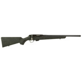Tikka T1X Roughtech, 17 HMR, 20.00" Threaded Barrel, 10 RDs, Black with Emerald Web - 082442993607 