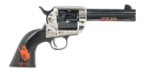 Pietta 1873 Great Western II Pendleton Round-Up, 45 LONG COLT, 4.75" Barrel, Blued Engraved - 754213618544 