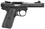 Ruger Mark IV 22/45, .22 LR, 4.40" Threaded Barrel, 10 RDs, Blued - 736676401949 