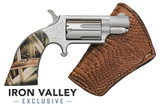 North American Arms Mini-Revolver, 22 MAG, 1.13" Barrel, 5 RDs, Stainless Steel - 744253003240 