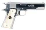 Iver Johnson Arms 1911A138CHRWP, .38 Super, 5.00" Barrel, 8 RDs, Bright Polish Chrome - 796167791911 