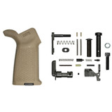 Aero Precision M4E1 MOE Lower Parts Kit, Magpul MOE Grip, FDE - 815421027563 