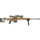 Barrett MK22 Deploy Kit, .338 Norma/7.62x51 NATO/.300 Norma, 27.00" Barrel, 10 RDs, Coyote - 810021511870 