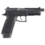 CZ P-09 F Nocturne SR, 9MM, 5.30" Barrel, 21+1 Rds, Black Polycoat - 806703916712 