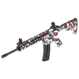 Smith & Wesson M&P15-22 Sport, .22 LR, 16.5" Threaded Barrel, 25 RDs, Flag Finish - 022188904444 