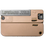 Trailblazer Firearms LifeCard, .22 LR, 2.50" Barrel, 1 RDs, Barrett Brown - 850006047376 