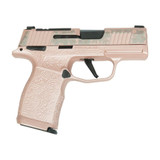 Sig Sauer P365X Rose Gold, 9mm, 3.10" Barrel, 12 RDs, Nitron Finish - 757106326663 