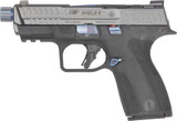 Smith & Wesson M&P Shield X Performance Center, 9mm, 4.10" Threaded Barrel, 15 RDs, Black - 022188906226 