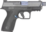 Smith & Wesson M&P Shield X Performance Center, 9mm, 4.10" Threaded Barrel, 15 RDs, Black - 022188906226 