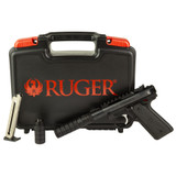 Ruger Mark IV 22/45 Pygmy Shark, 22 LR, 3.10" Threaded Barrel, 10 RDs, Black - 810188108494 