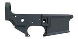 White Label Armory Forged Lower Receiver, Receiver, Stripped Lower, Black Hardcoat Anodized - 810155162306 