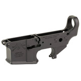 Sons of Liberty Gun Works Angry Patriot Lower Receiver, Receiver, Stripped Lower, Black Anodized - 657628674382 