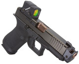 Glock 19 Gen 6 COA w/ Radian Ramjet™ & Afterburner™, 9MM, 4.42" Barrel, 15 RDs, Black/Bronze - 149595708295 