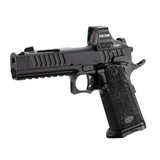 Bul Armory Tac Comp, 9MM, 5.00" Ported & Compensated Barrel, 20 RDs, Black PVD Finish 