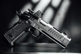 Bul Armory Tac Comp, 9MM, 5.00" Ported & Compensated Barrel, 20 RDs, Black PVD Finish 