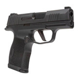 Sig Sauer P365 Optic Ready TACPAC, 9MM, 3.10" Barrel, 12 RDs, Black - 798681682836 
