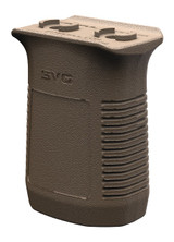 Magpul M-LOK SVG Short Vertical Grip, Fits Octagonal Aluminum M-LOK Handguards, 2 Slots, Flat Dark Earth - 840815151210 