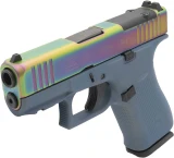 Glock 43X MOS Northern Lights, 9MM, 3.41" Barrel, 10 RDs, Rainbow Matte PVD - 850059793794 