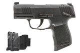 Sig Sauer P365 TacPac, 9MM, 3.10" Barrel, 12 RDs, Black - 798681682812 