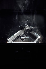 Bul Armory EDC Pro Compact "Nightwood Guns Special", 9MM, 4.25" V8 Ported Barrel, 16 Rds, Two-Tone 
