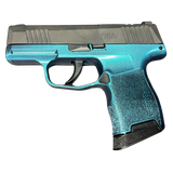 Sig Sauer P365 Typhoon, 9MM, 3.10" Barrel, 10 Rds, Blue - 756542286500 