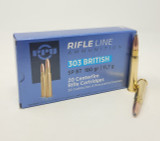 PPU, .303 BRITISH, 180 Gr, SOFT POINT, 20 Rds - 860500381258 