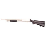 Panzer Arms PA37, 12GA, 18.5" Barrel, 5 Rds, Nickel/Black Walnut - 869325000344 