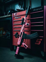 Orthos Arms Joker Donut Elite, 12 Gauge, 14.00" Barrel, 5 RDs, Pink Frosting with Sprinkles 