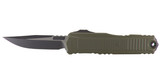 Microtech Glock 81-1OD, OTF Automatic Knife, Single-Edge Blade, OD Green  - 841768198871 