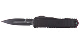 Microtech Glock 80-1T, OTF Automatic Knife, Bayonet Grind, Black - 841768198895 