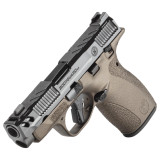 Smith & Wesson Bodyguard 2.0 Carry Comp, 380 AUTO, 3.10" Compensated Barrel, 12 RDs, Midnight Bronze - 022188906738 