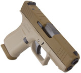Glock G43x MOS, 9MM, 3.41" Barrel, 15 RDs, Two-Tone Tan - 810188109491 