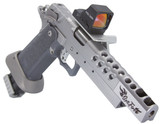 Bul Armory Spitfire (2026) w/ Holosun 407 Comp, 9MM, 5.10" Compensated Barrel, 28 RDs, Silver Finish 