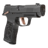SIG SAUER P365XL ROSE Comp, 9MM, 3.10" Compensated Barrel, 12 Rds, Black / Rose Gold - 798681677016 