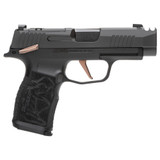 SIG SAUER P365XL ROSE Comp, 9MM, 3.10" Compensated Barrel, 12 Rds, Black / Rose Gold 