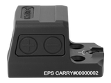 Holosun EPS Gold Enclosed Pistol Sight, 2 MOA Dot with 32 MOA Circle, Anodized Finish, Black - 810047074731 
