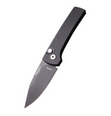Pro-Tech Scapegoat Compact Auto, MagnaMax Blade, Carbide Textured Aluminum Handle, Black DLC Finish - 160964779272 