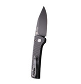Pro-Tech Scapegoat Compact Auto, MagnaMax Blade, Carbide Textured Aluminum Handle, Black DLC Finish - 160964779272 