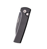 Pro-Tech Scapegoat Compact Auto, MagnaMax Blade, Carbide Textured Aluminum Handle, Black DLC Finish - 160964779272 