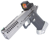 Bul Armory Blaze (2026) w/ Holosun 407 COMP Red Dot, 9MM, 5.00" Barrel, 22 RDs, Link Trigger System, Silver Finish - 156575584732 