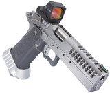 Bul Armory Blaze (2026) w/ Holosun 407 COMP Red Dot, 9MM, 5.00" Barrel, 22 RDs, Link Trigger System, Silver Finish 