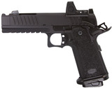Bul Armory TAC COMP w/ Trijicon RMR, 9MM, 5.00" Ported Compensated Barrel, 20 RDs, Link Trigger System, Black PVD Finish - 156431499392 