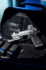 Staccato P4X Premium w/ Trijicon RCR & Surefire X300 Turbo B, 9MM, 4.00" Compensated Barrel, 18 RDs, Black 